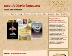 Website Development for Christopher Buxton