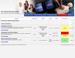 Website Development for Clive Atkins