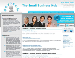 Website Development for The Small Business Hub